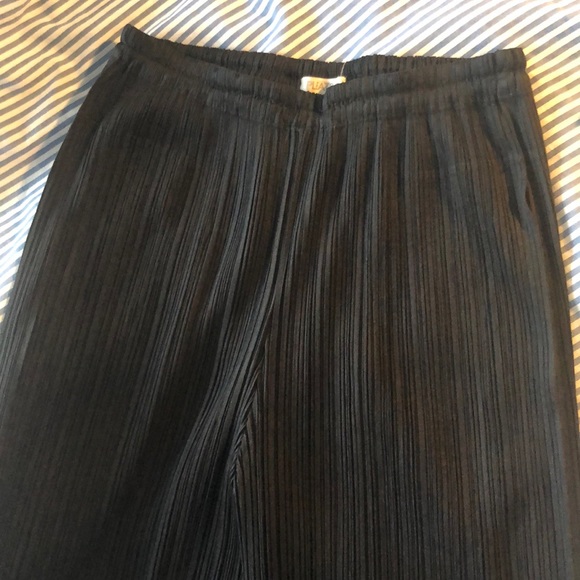 Issey Miyake Pants - Issey Miyake Black Pleats Please Pants Size 3